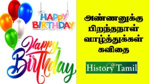 Read more about the article Brother Birthday Wishes In Tamil – அண்ணனுக்கு பிறந்தநாள் வாழ்த்துக்கள் கவிதை