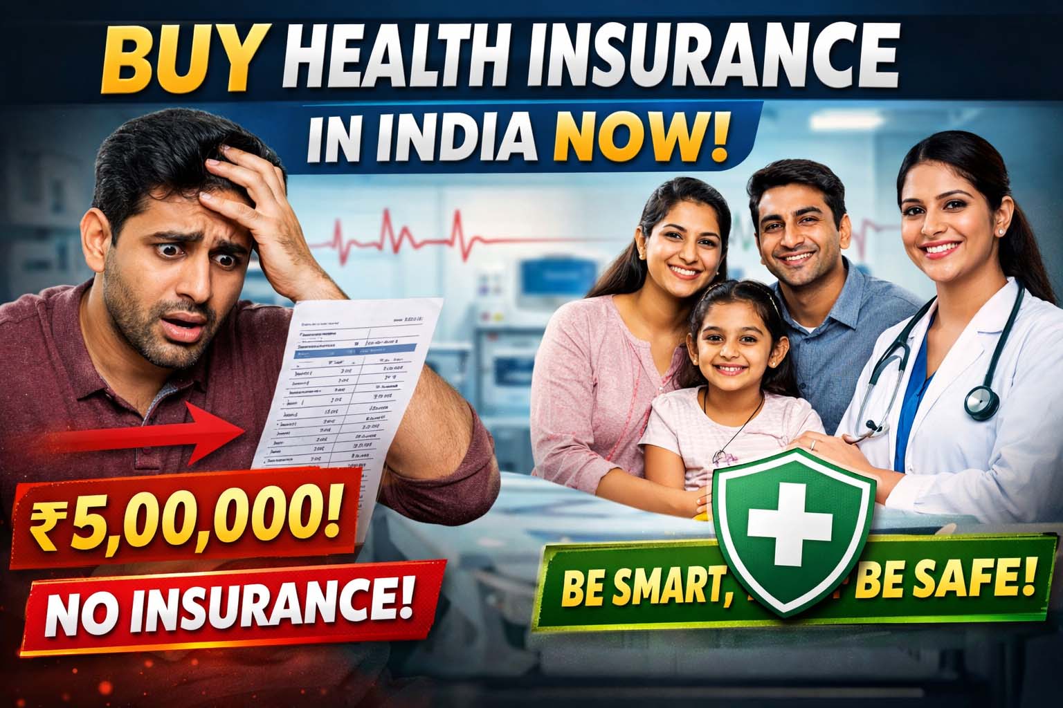 Buy health insurance in India