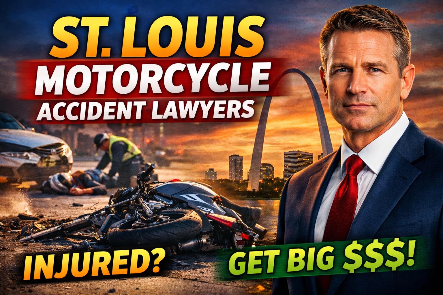 St Louis Motorcycle Accident Lawyers in usa